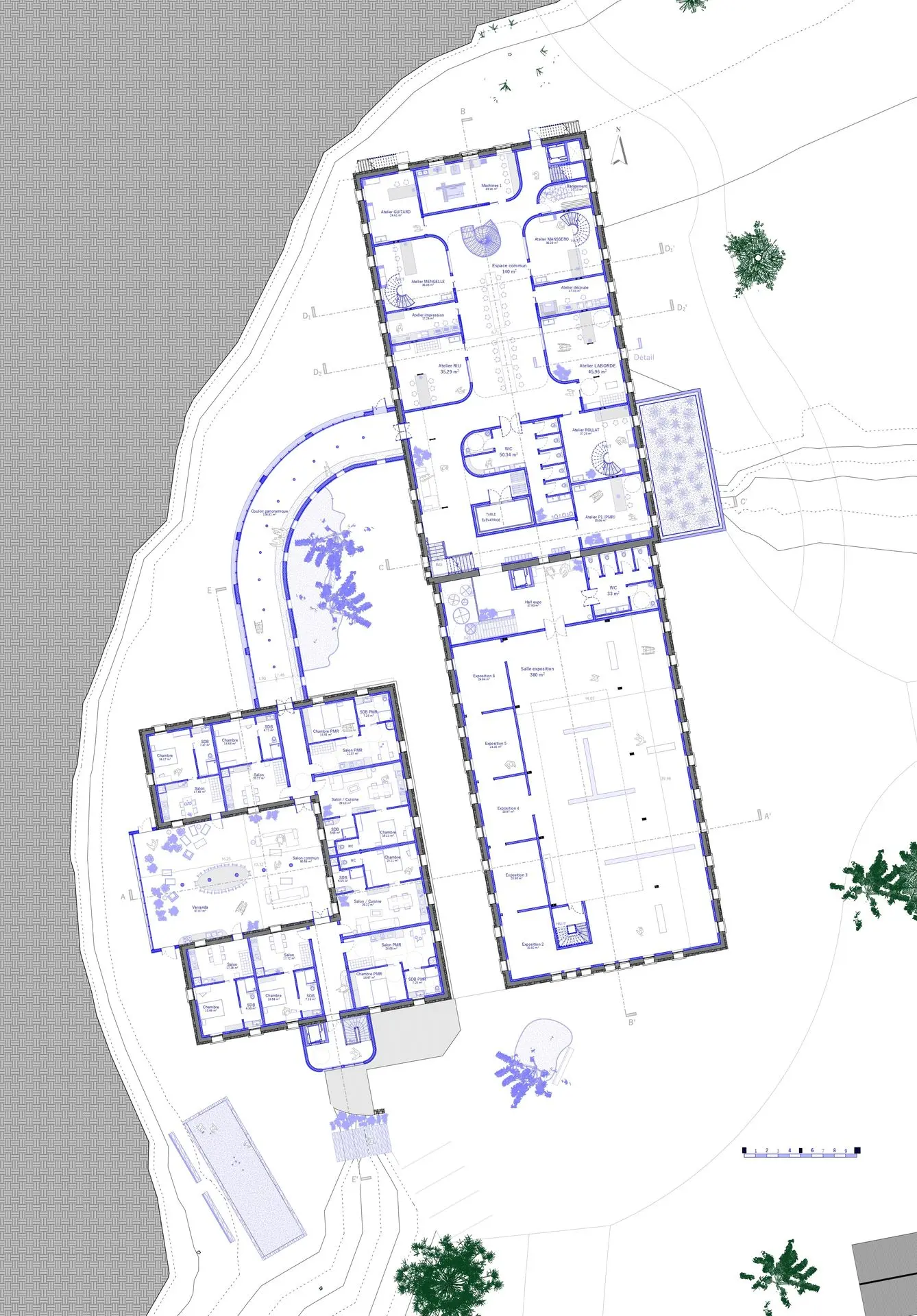 Projet de Foin d'Etudes Plan Niveau 1