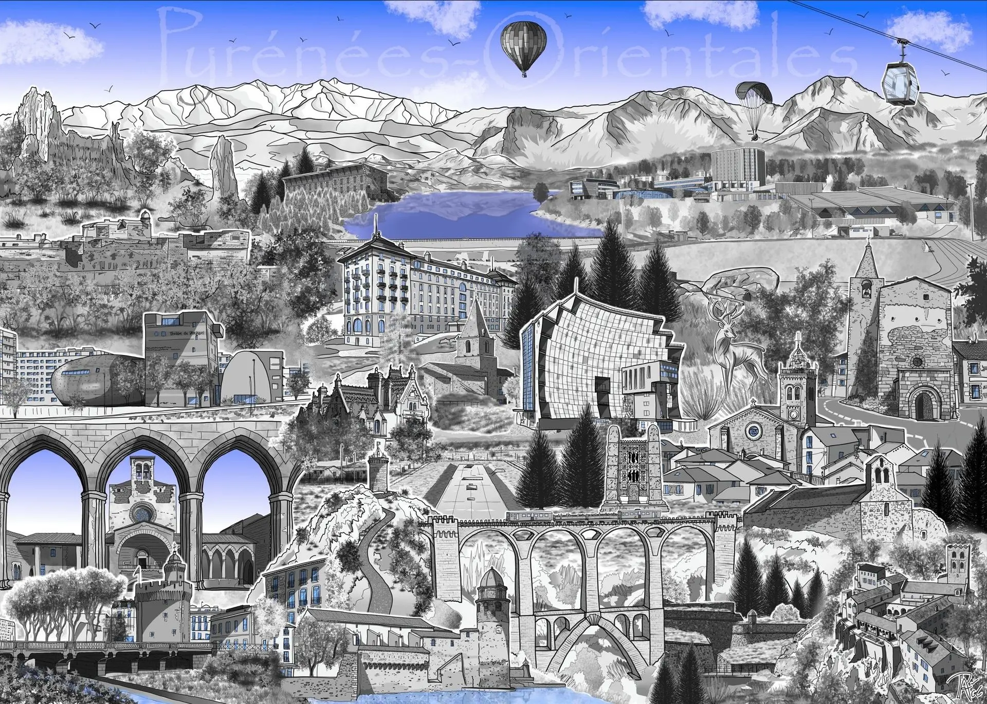 Illustration Pyrénées-Orientales