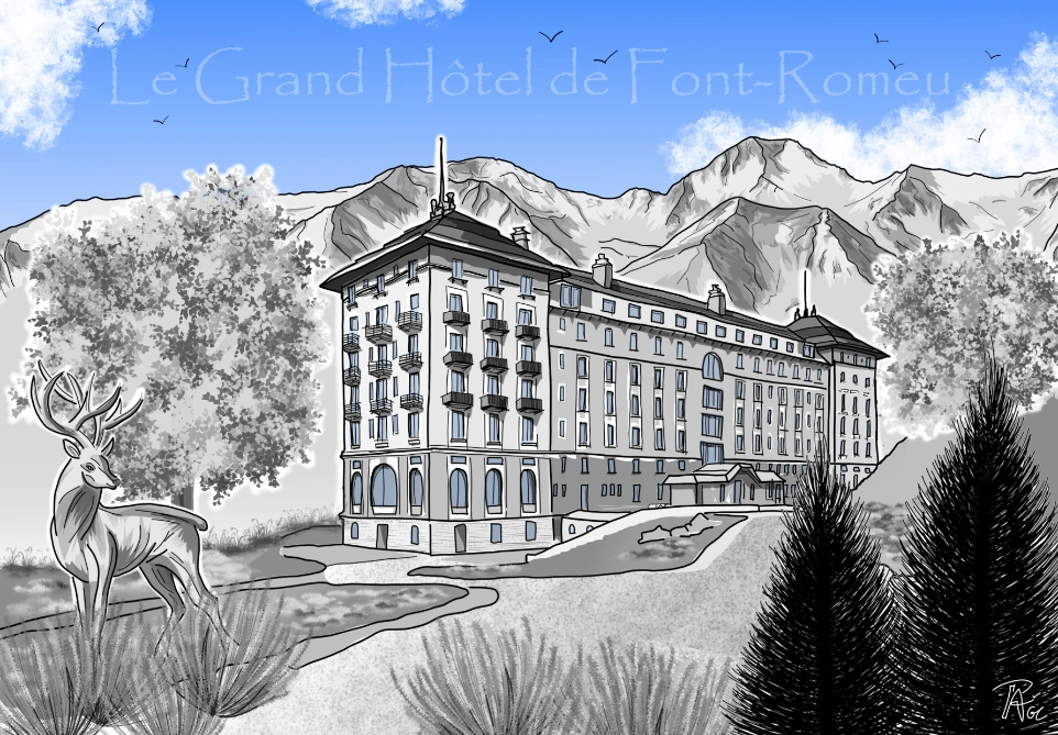 Carte Grand-Hôtel Font-Romeu