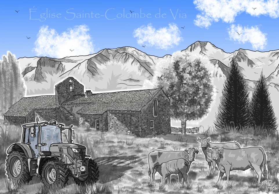 Carte Eglise Via