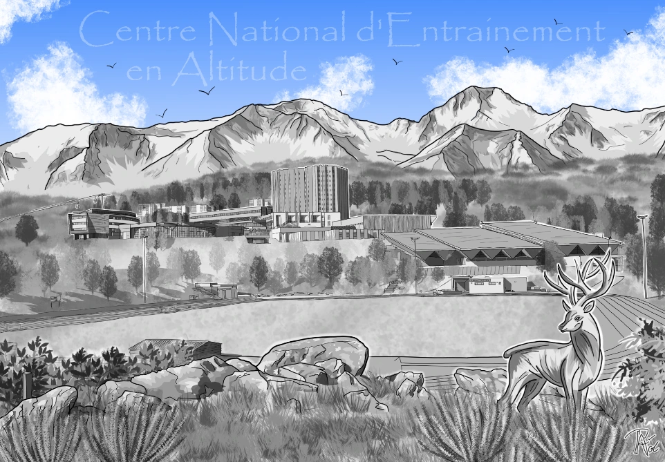 Carte Centre Entrainement en Altitude de Font-Romeu