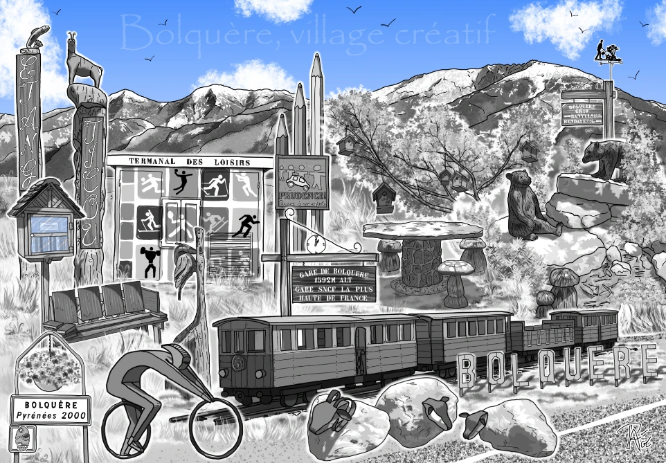 Carte  Bolquère village créatif