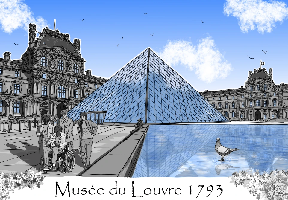 Carte Musée du Louvre Prais