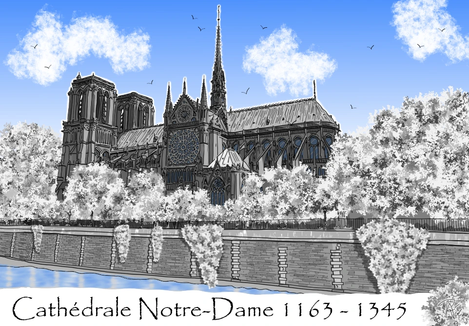 Carte Notre-Dame de Paris