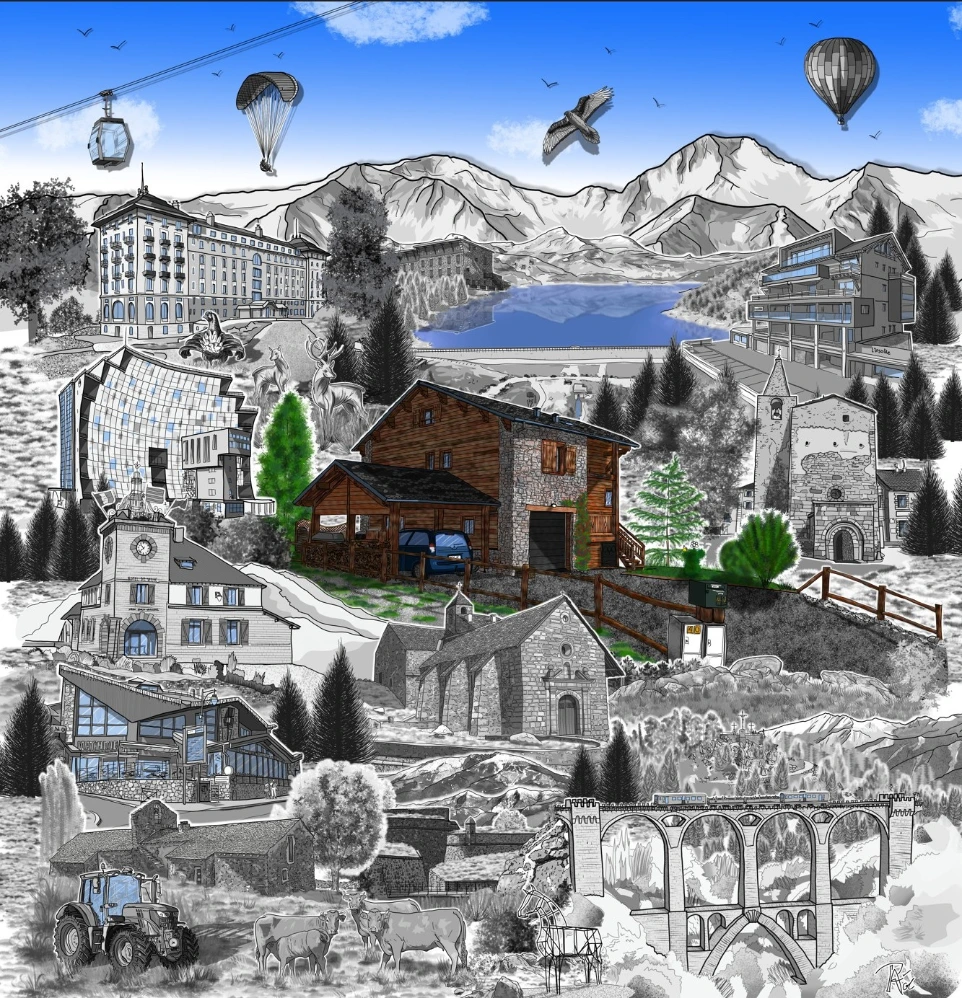 Illustration Maison Font-Romeu