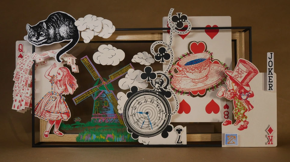 Tableau Alice au Pays des Merveilles