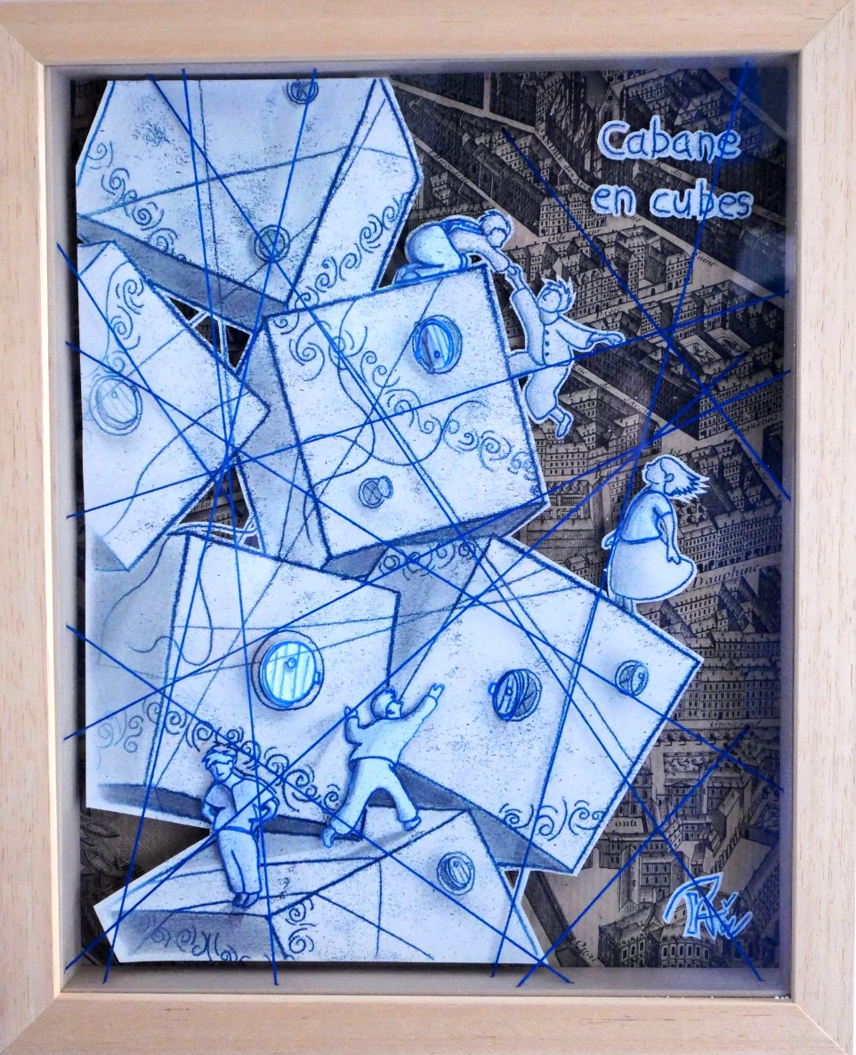 Tableau Cabanes en Cubes