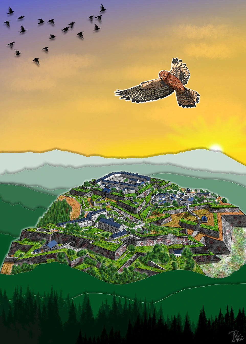 Illustration Forteresse Vauban