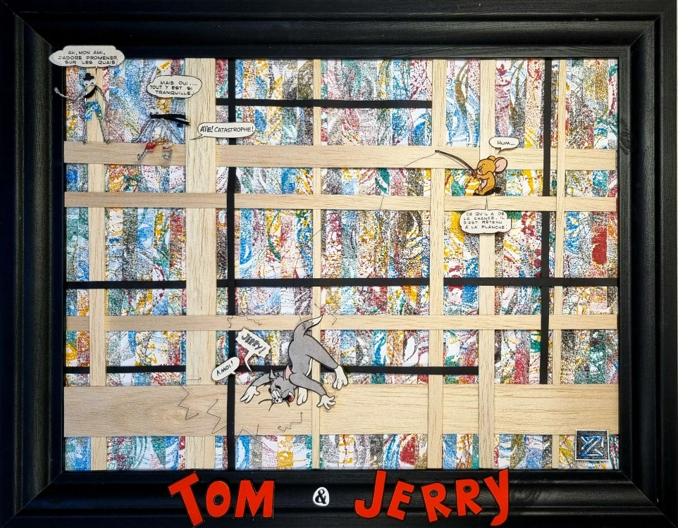 Tableau Tom et Jerry