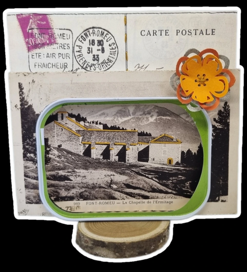 Carte L'Ermitage de Font-Romeu (Fleur orange)