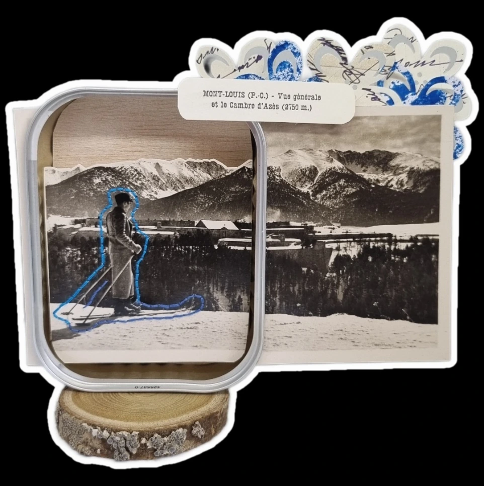 Carte Mont-Louis (Skieur)