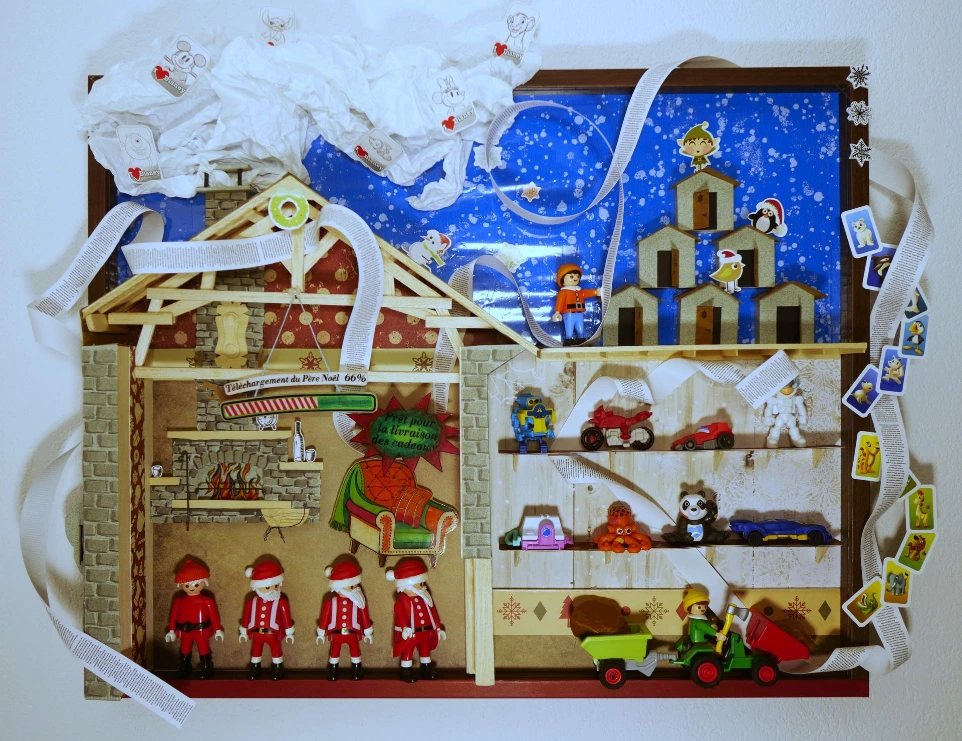 Tableau Maison du Père-Noël