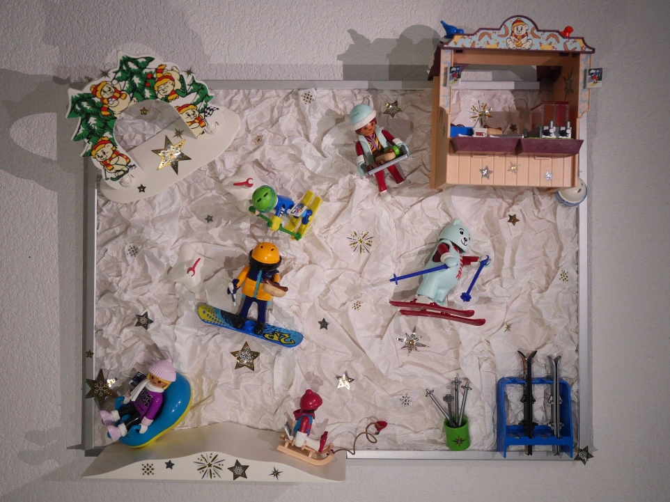 Tableau Station de ski