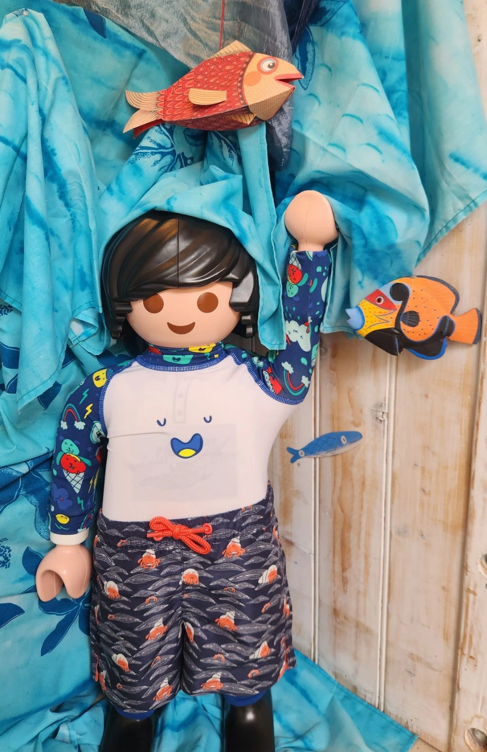 Décoration été personnage