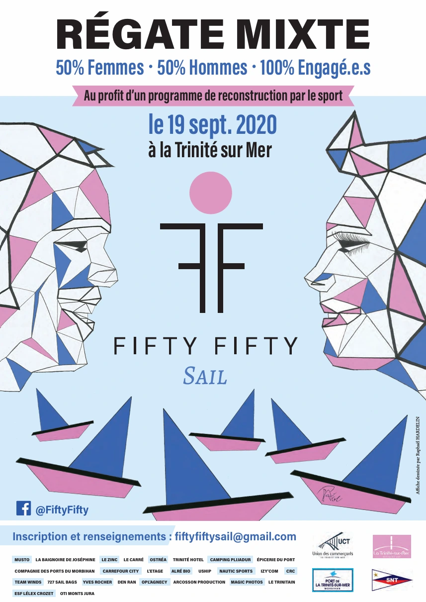 Affiche Fifty Fifty sail 2020