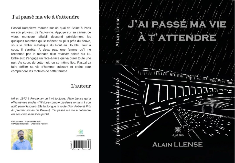 Couverture roman J'ai passé ma vie à t'attendre