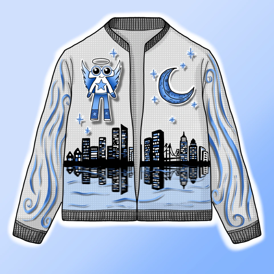 Design veste face