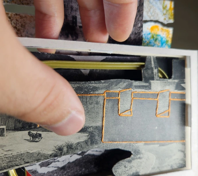 Détail composition carte