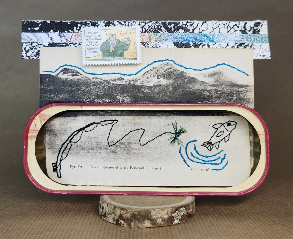 Carte peche à la mouche