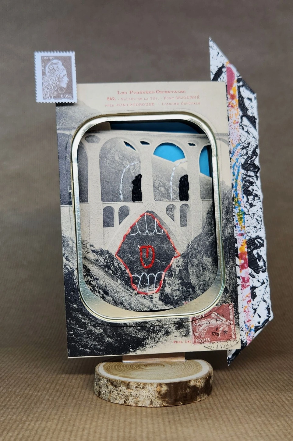 Carte visage pont séjourné