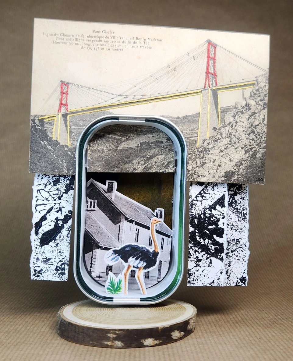 Carte Pont Gisclar autruche