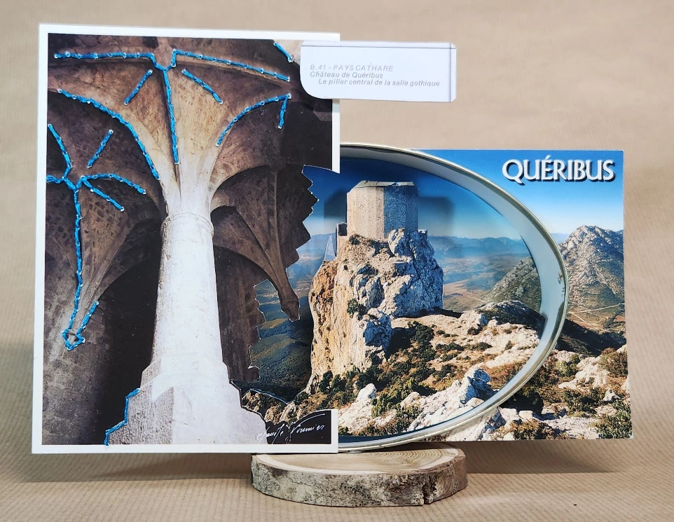 Carte Queribus pilier gothique