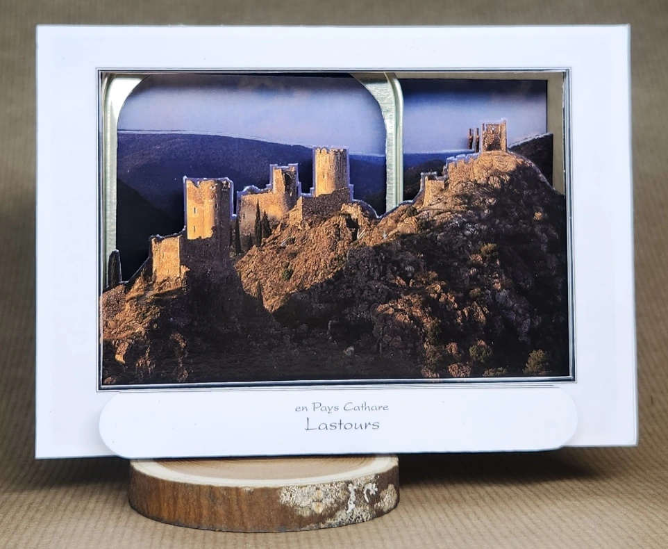 Carte Château Lastours