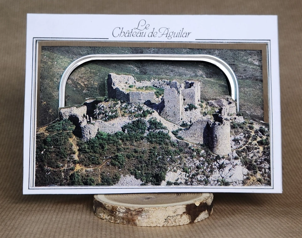 Carte château d'Aguilar