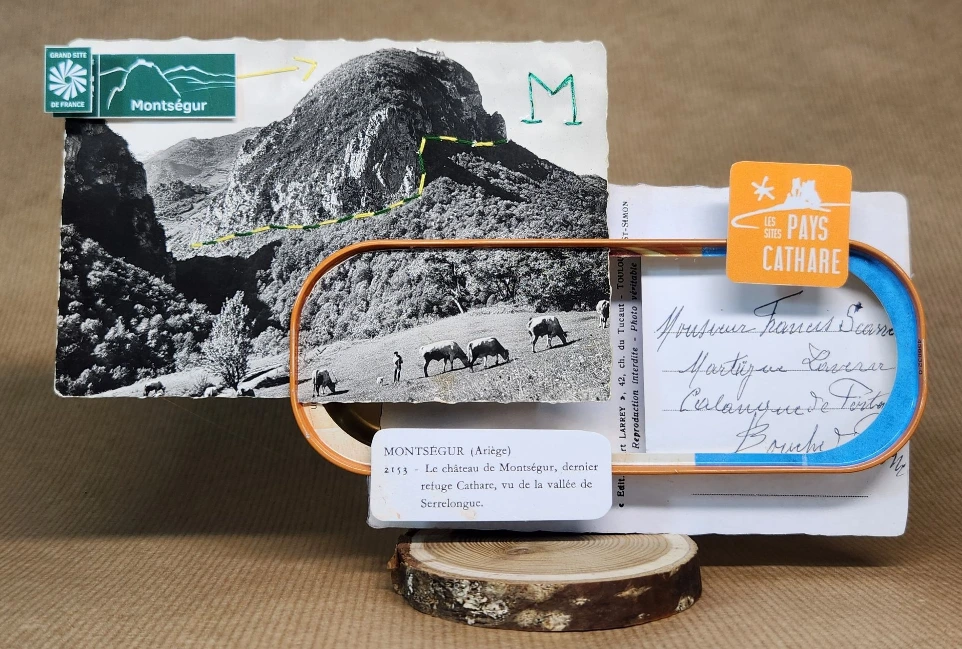 Carte Montségur vache