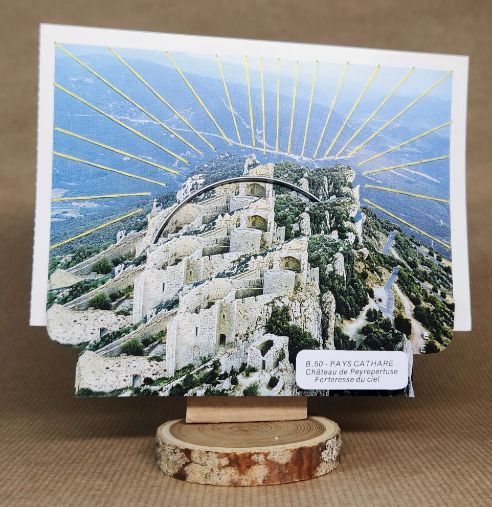 Carte Peyrepertuse rayon soleil