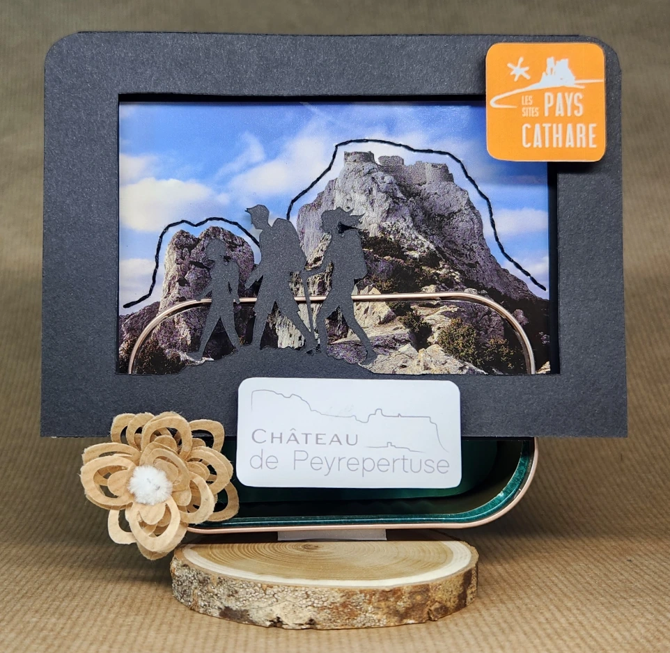 Carte Randonneurs Peyrepertuse